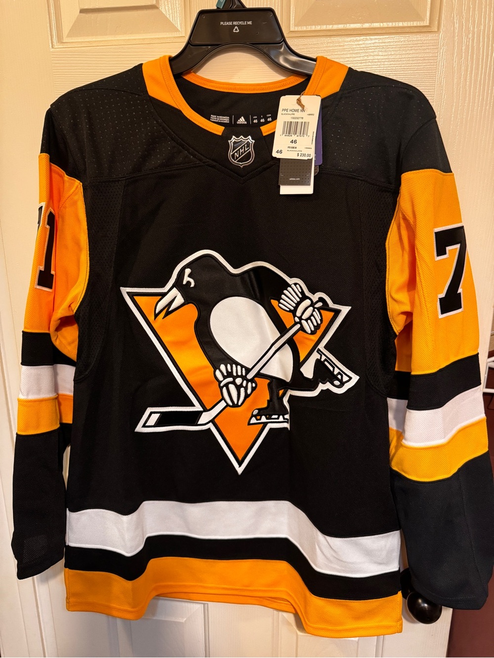 Adidas hockey jersey infield